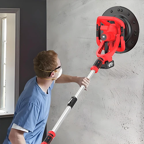 Aplikace sander kapacity na zeď